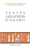 Textes akkadiens d'Ugarit textes provenant des vingt-cinq premières campagnes