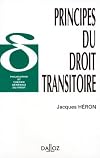 Principes du droit transitoire (Philosophie et theorie generale du droit) (French Edition)