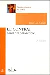 Le contrat. Droit des obligations