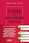Code de procédure pénale 2015 - 56e éd.