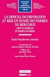 Difficile incorporation et mise en oeuvre des normes du mercosur : aspects généraux et exemple du Brésil