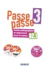 Passe-passe 3 - Guide pédagogique et ressources pour la classe + 2 CD mp3 + DVD