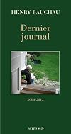 Dernier Journal (2006-2012)