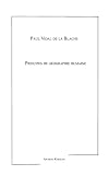 Principes de géographie humaine