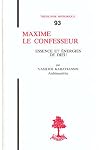 Maxime le Confesseur: Essence et énergies de Dieu