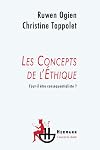 Les concepts de l'&eacute;thique : Faut-il &ecirc;tre cons&eacute;quentialiste ?