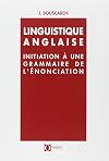 Linguistique anglaise