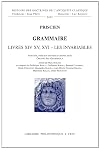 Grammaire: Livres XIV, XV, XVI – Les invariables