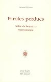 Paroles perdues