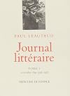 Journal littéraire. Tome 1. Novembre 1893 - juin 1928
