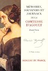 Mémoires, souvenirs et journaux de la comtesse d'Agoult