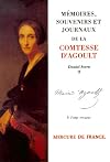 Mémoires, souvenirs et journaux de la comtesse d'Agoult, tome 2
