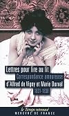 Lettres pour lire au lit: Correspondance amoureuse (1831-1838)