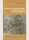 Recherches sur l'histoire juridique, économique et sociale de l'ancienne Égypte