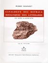 catalogue des ostraca hiératiques non littéraires t.9