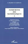 Fondements (t2) des mathematiques
