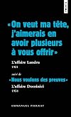 Points documents « On veut ma tête, j'aimerais en avoir plusieurs à vous offrir » : l'affaire Landru