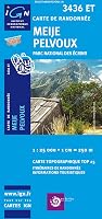 Meije / Pelvoux / PNR des Ecrins gps (Ign Map)