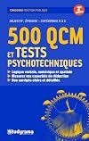 500 QCM et tests psychotechniques