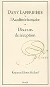 Dany Laferrière à l'Académie française : Discours de réception