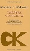 Th&eacute;&acirc;tre complet, tome 2 : Les cordonniers