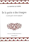 De la patrie et des étrangers