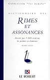 Dictionnaire des rimes et assonances