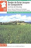 Carte de randonnée : Sentier de Saint-Jacques-de-Compostelle : La Voie de Vézelay