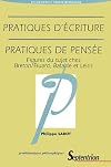 Pratiques d'écriture, pratiques de pensée. Figures du sujet chez Breton/Eluard, Bataille et Leiris