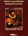 Histoire et anthologie de la littérature occitane : 1520-1789