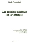 Les premiers éléments de la théologie