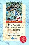 Informatique pour la comptabilité et la gestion : corrigé