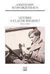 "lettres à Claude Bourdet ; 1931-1938"