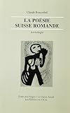La Poésie suisse romande : anthologie