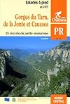 Gorges du Tarn, de la Jonte et Causses : 25 circuits de petite randonnée, balades à pied et à VTT
