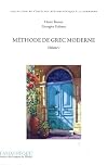 Méthode de grec moderne ; Volume 1