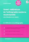 Grand vadémécum de l'orthographe moderne recommandée : cinq millepattes sur un nénufar