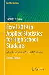 Excel 2019 in Applied Statistics for High School Students: A Guide to Solving Practical Problems (Excel for Statistics)