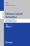 Chinese Lexical Semantics : 23rd Workshop, CLSW 2022, Virtual Event, May 14–15, 2022, Revised Selected Papers, Part II
