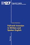 Full-verb inversion in written and spoken English