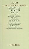 Gesammelte Werke in zehn Einzelbänden. Bd. 1. Gedichte. Dramen I (1891–1898)