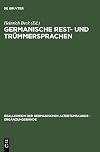 Germanische Rest- und Trümmersprachen