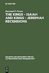 The Kings-- Isaiah and Kings-- Jeremiah recensions