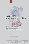 Familiennamen nach beruf und persönlichen merkmalen. Band 5, Familiennamen beruf und persönlichen merkmalen