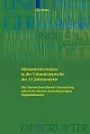 Substantivderivation in der Urkundensprache des 13. Jahrhunderts eine historisch-synchrone Untersuchung anhand der ältesten deutschsprachigen Originalurkunden