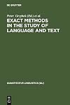 Exact methods in the study of language and text : dedicated to Gabriel Altmann on the occasion of his 75th birthday
