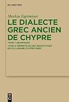 Le dialecte grec ancien de Chypre