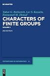 Characters of Finite Groups (De Gruyter Expositions in Mathematics)