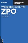 Zivilprozessordnung und Nebengesetze. Grosskommentar / Achter Band, [Paragraphen] 592-723