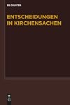 Entscheidungen in Kirchensachen seit 1946 53. Band, 1. 1.-30. 06. 2009